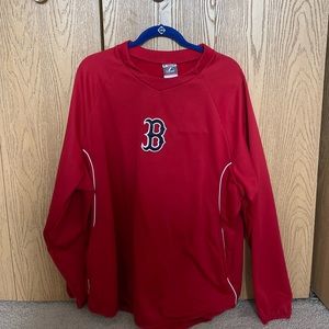 Mens Boston Red Sox warm up